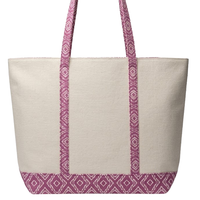 Cabana Club Canvas Tote Bag