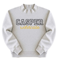 Mock Neck School Spirit Sweatshirt