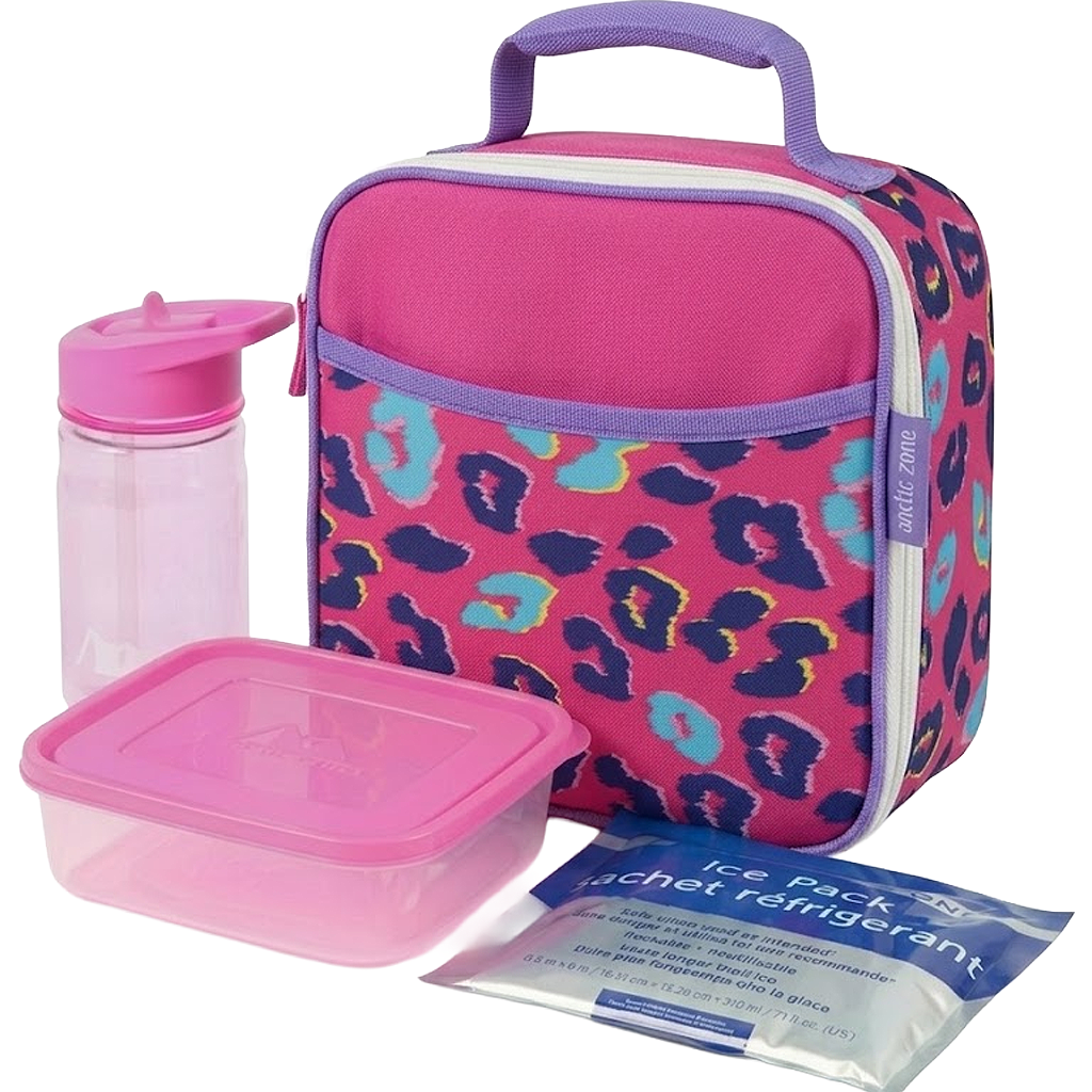 Artic Zone NEON CHEETAH Combo Lunch Box