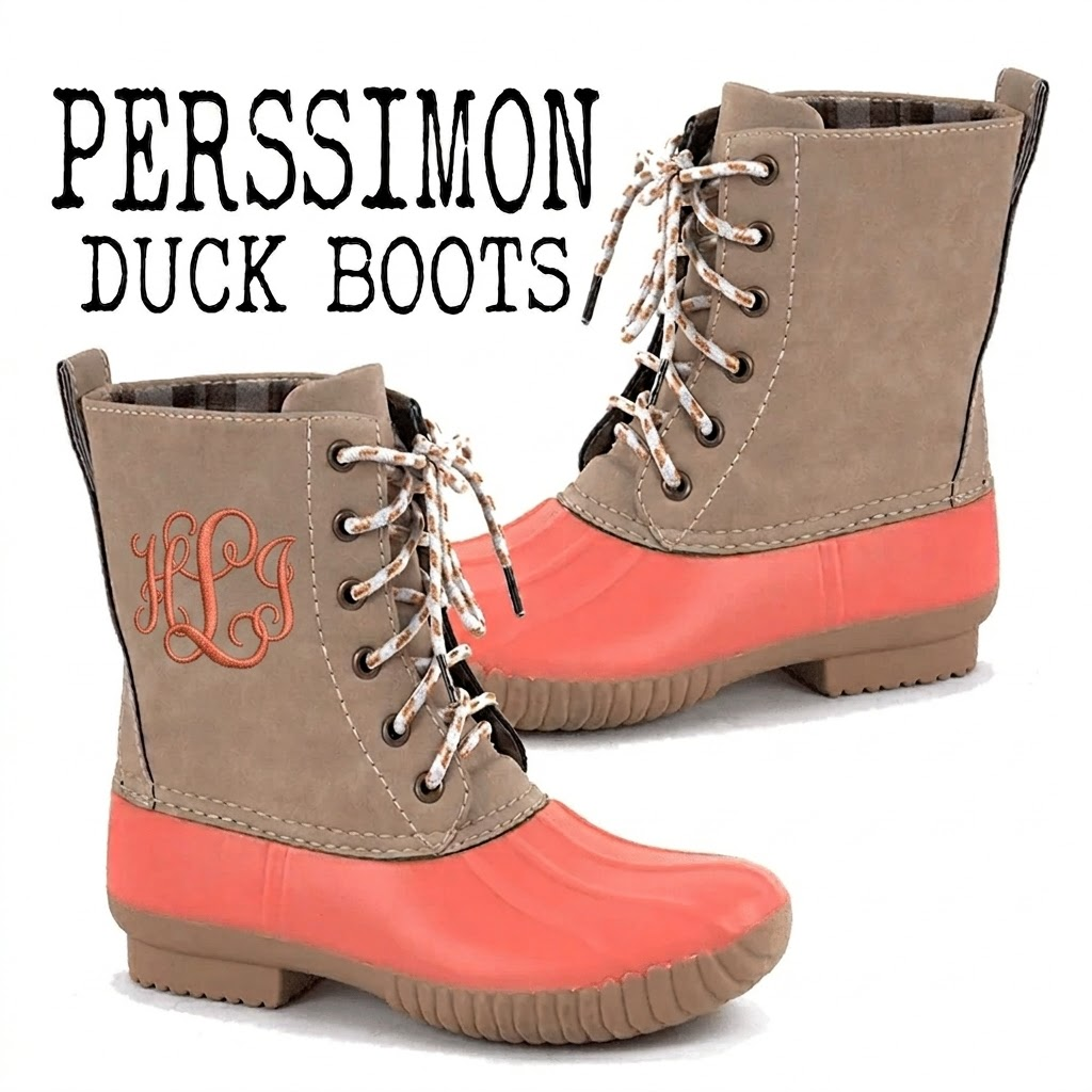 Coral Ankle Duck Boots