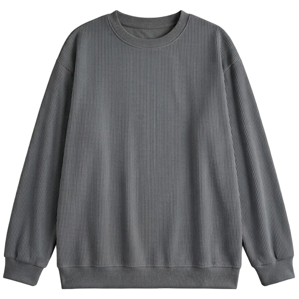 Corduroy Crew Sweatshirt