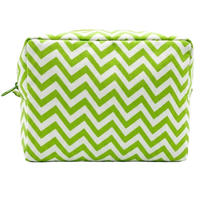 Large Makeup Bag - CHEVRON