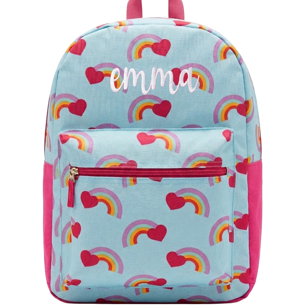 Kids & Toddler Rainbow Hearts Backpack