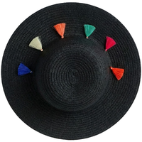 Tasseled Floppy Hat