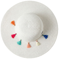 Tasseled Floppy Hat