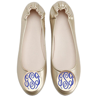 Medallion Ballet Flats
