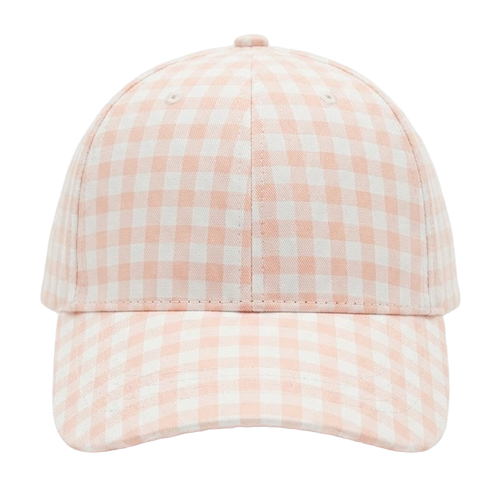 GINGHAM Classic Ladies Baseball Hat