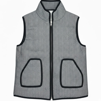 Harringbone Tweed Vest