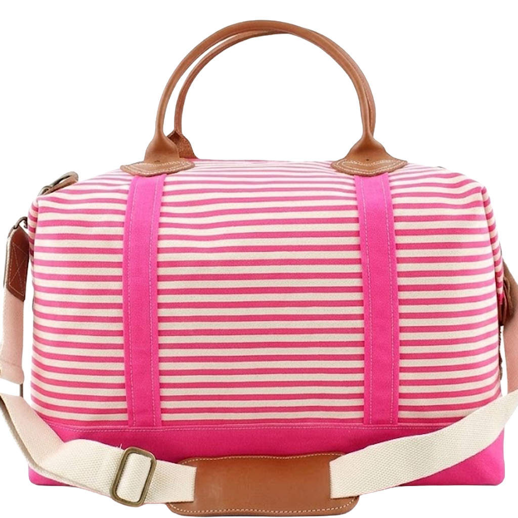 CB Station STRIPE Weekender Duffel Bag