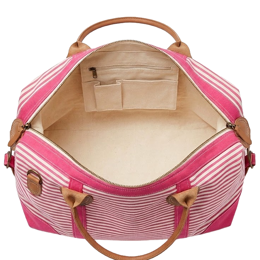 CB Station STRIPE Weekender Duffel Bag