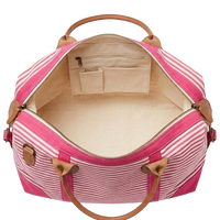 CB Station STRIPE Weekender Duffel Bag
