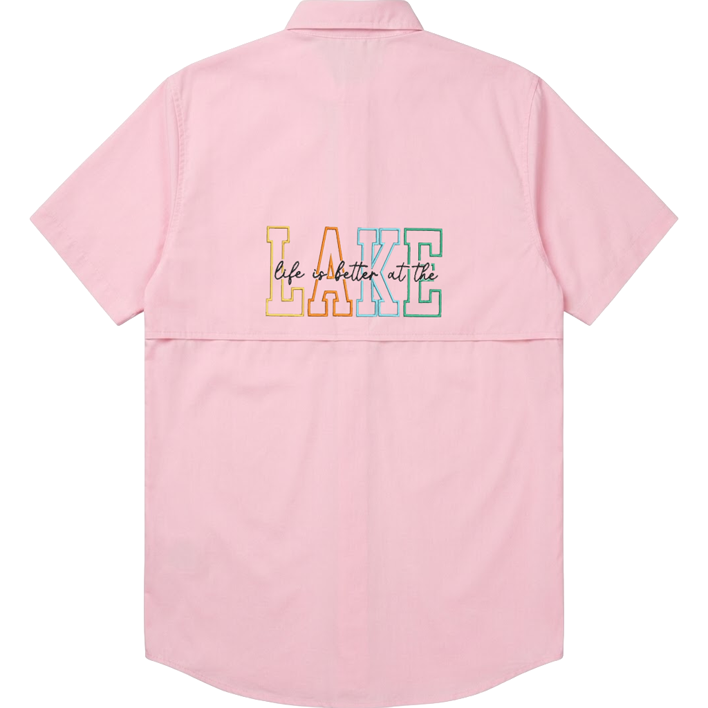 FEATHERLITE Fishing Shirt - PINK