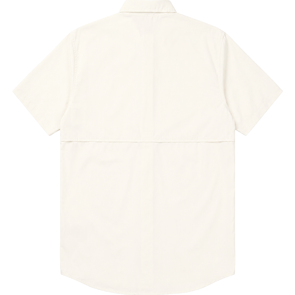 COASTAL VIBE Fishing Shirt - IVORY