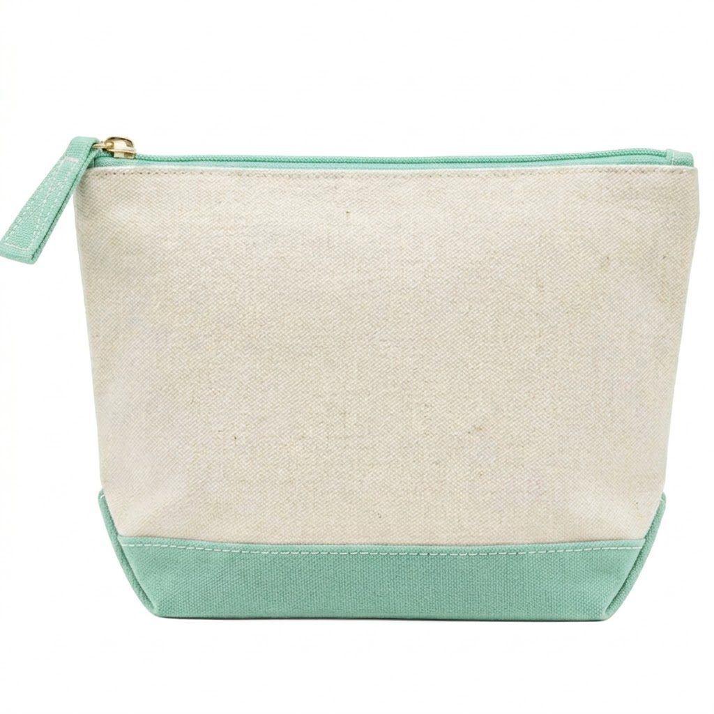 Canvas Makeup Bag