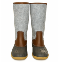 LINEN Duck Boots