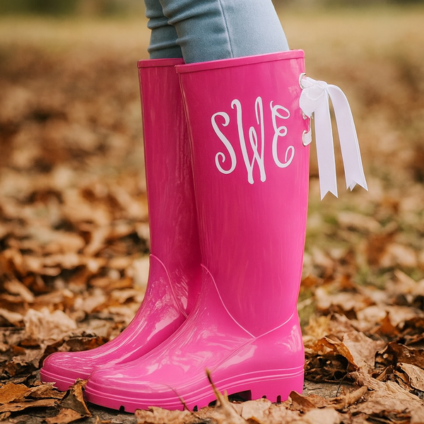 Tall Rubber Rain Boots