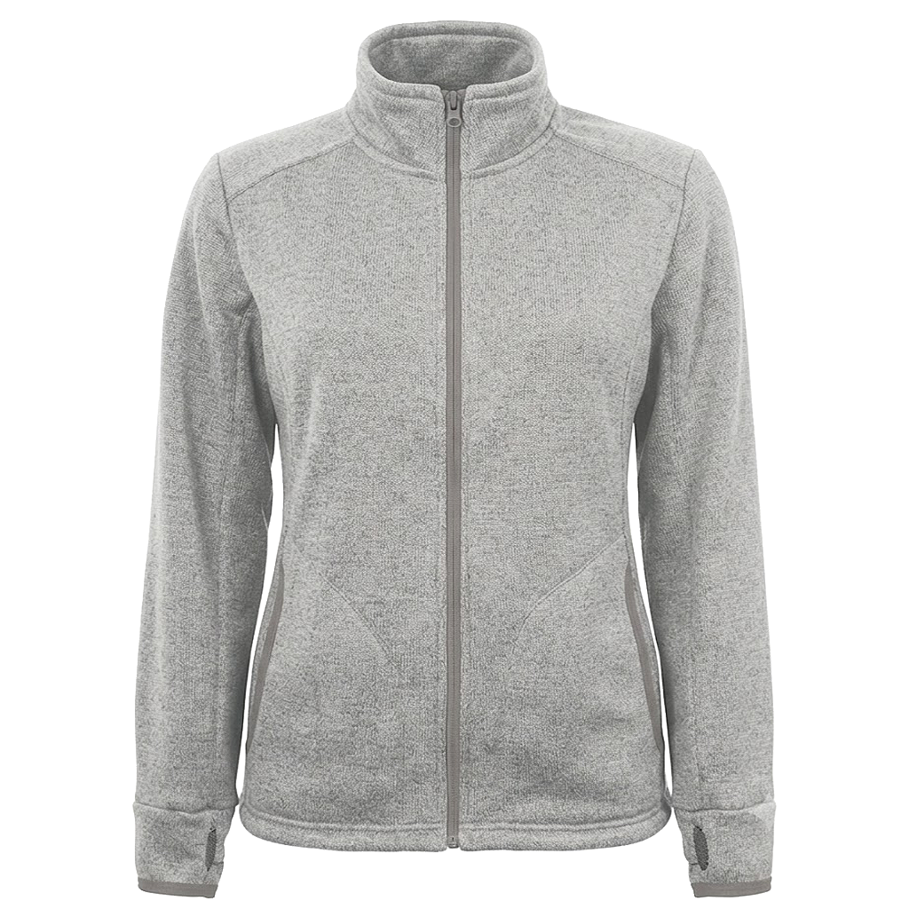 Ladies Heathered Fleece Jacket RN BSN