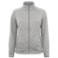 Ladies Heathered Fleece Jacket - NURSE
