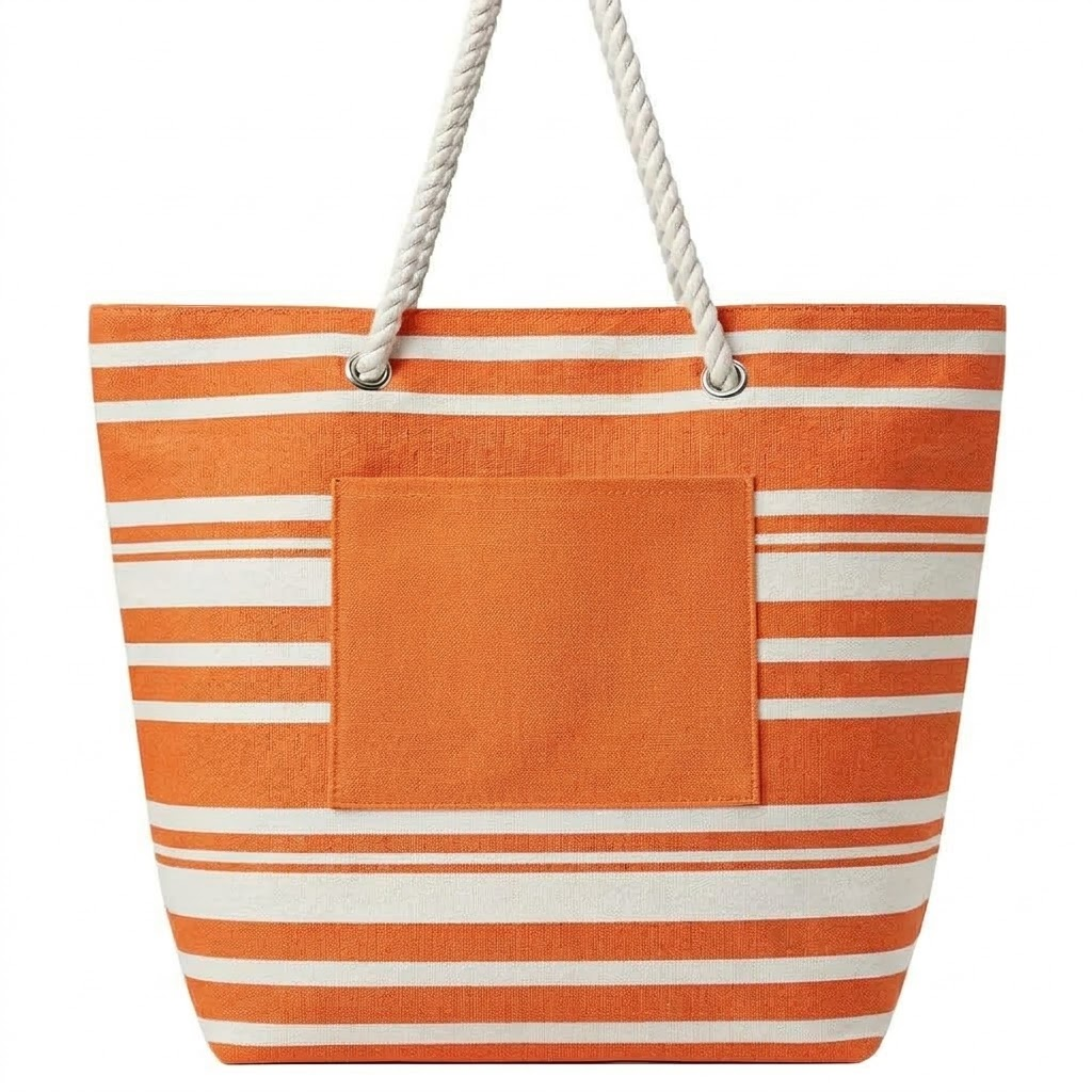 Seabrook Stripe Rope Tote Bag