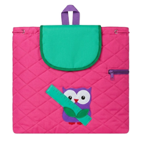 Quilted Child Backpack - OWL