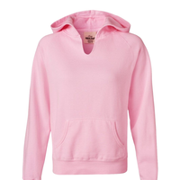 Comfort Colors V-Neck Hoodie Sweatshirt
