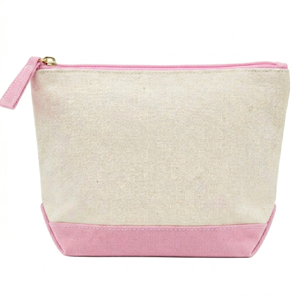 Canvas Makeup Bag