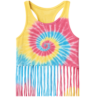 Fringe Tie Dye Tank Top