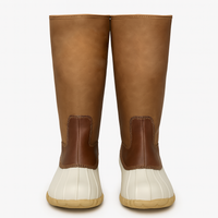 Tall TAUPE Duck Boots