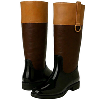 Two Tone Riding Boots