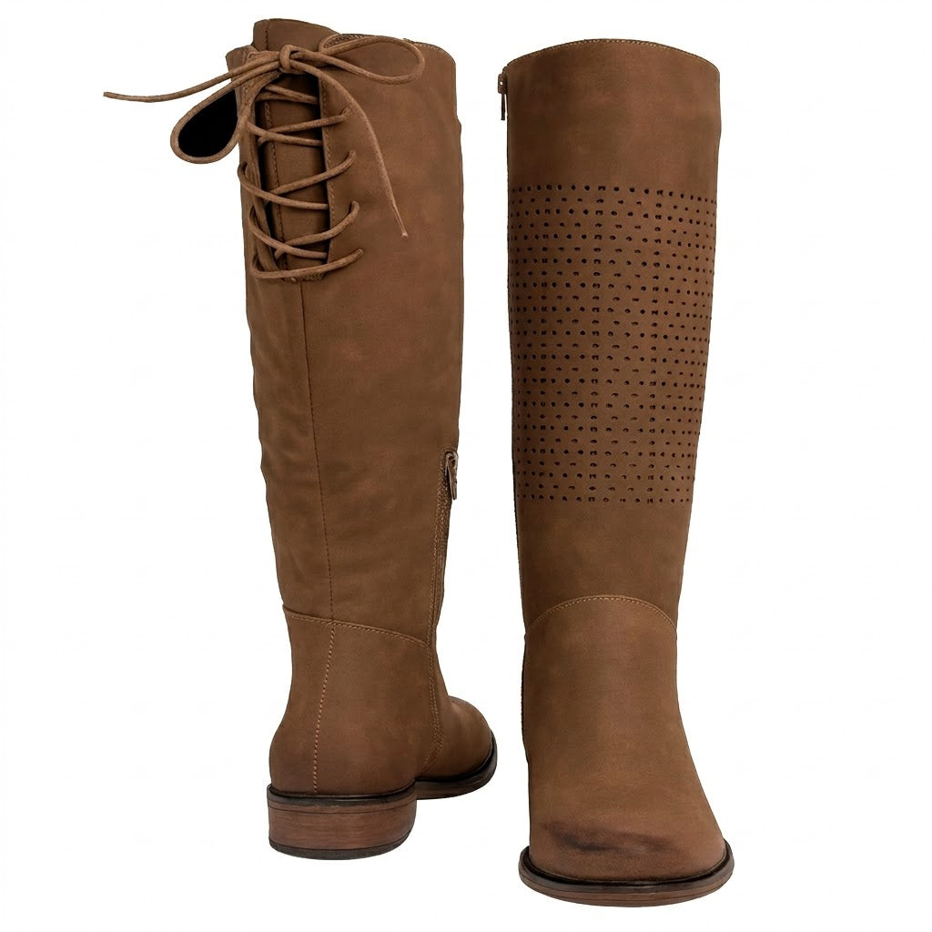 Hunting Lace Up Boots