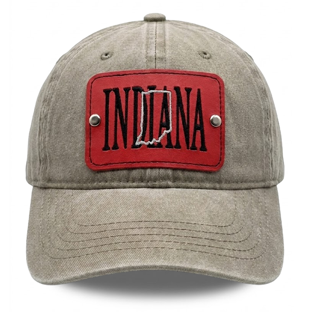 State Outline Baseball Hat