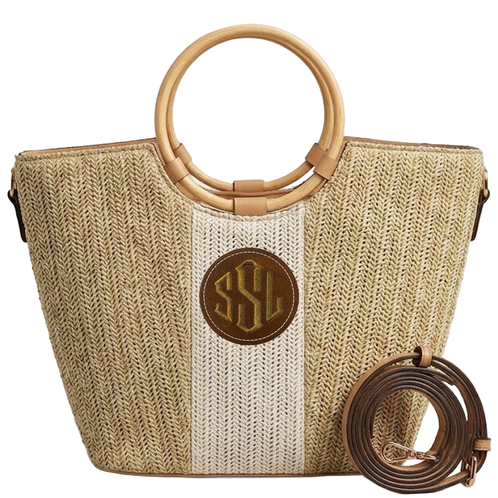 test Straw Canvas Handbag (Copy)