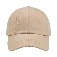 Rugged Frayed Baseball Hat