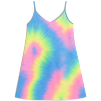 Tie Dye Beach Dress
