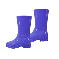 Children's Rubber Rain Boots w/Ribbon