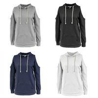 Cold Shoulder Hoodie