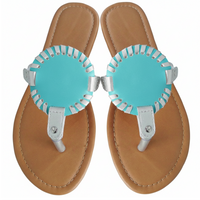 Medallion Disc Sandals