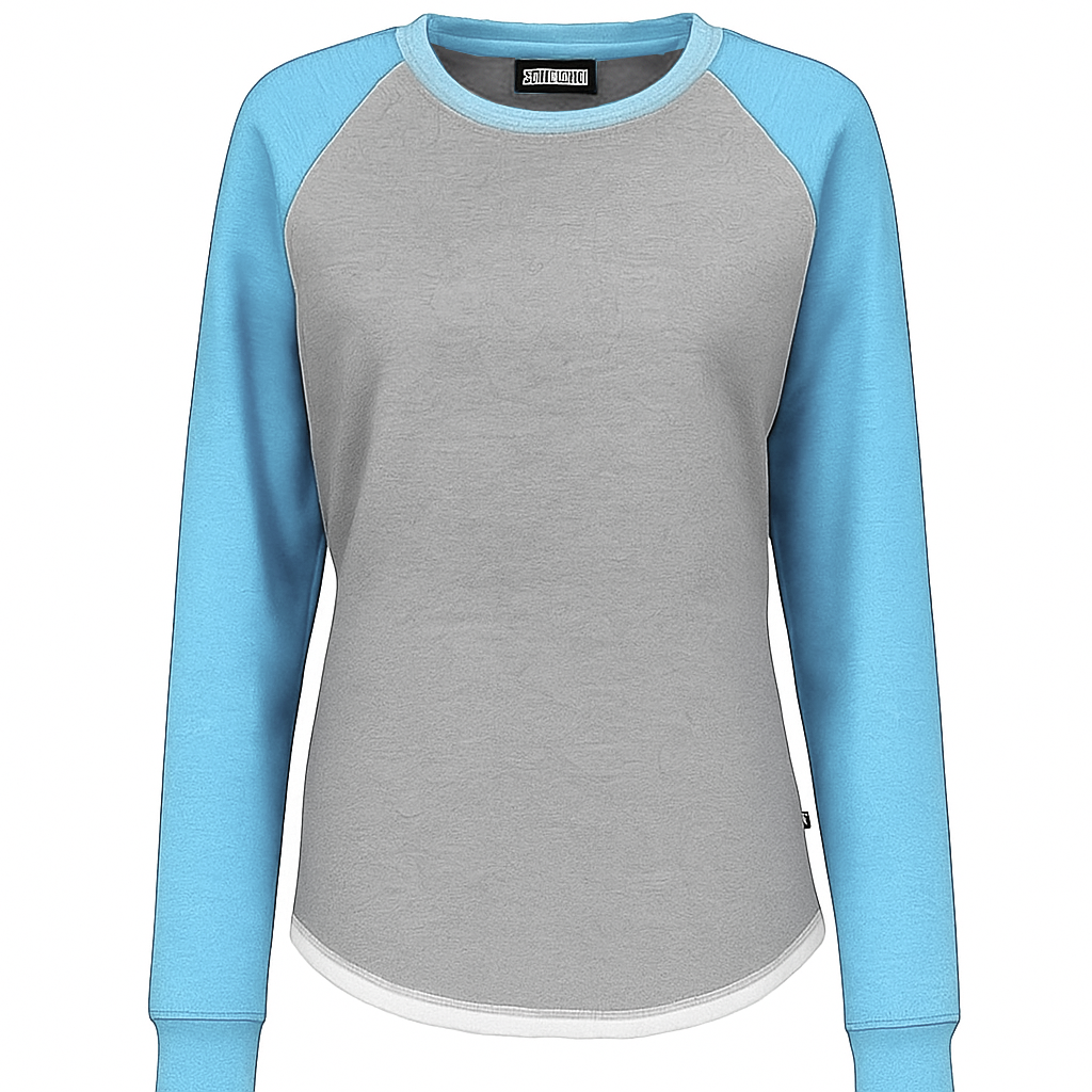 Hi Lo Raglan Sweatshirt