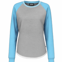 Hi Lo Raglan Sweatshirt