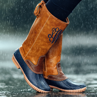Lace Up Duck Boots