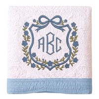 Quilted Heirloom Baby Blanket