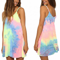 Tie Dye Beach Dress