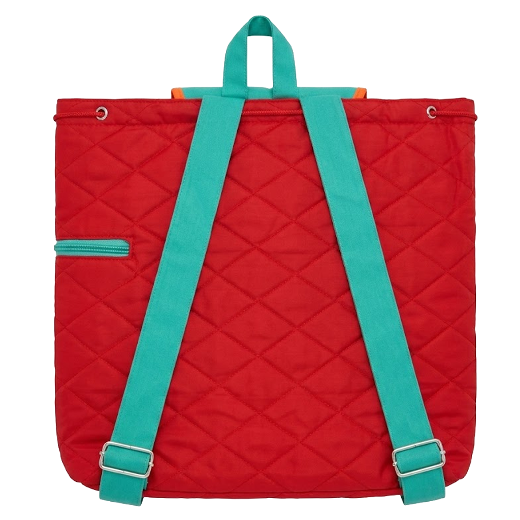 Quilted Child Backpack - MONKEY