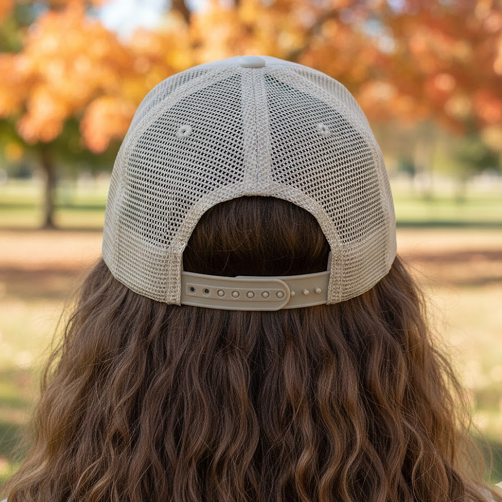 Frayed Trucker Hat - THANKFUL
