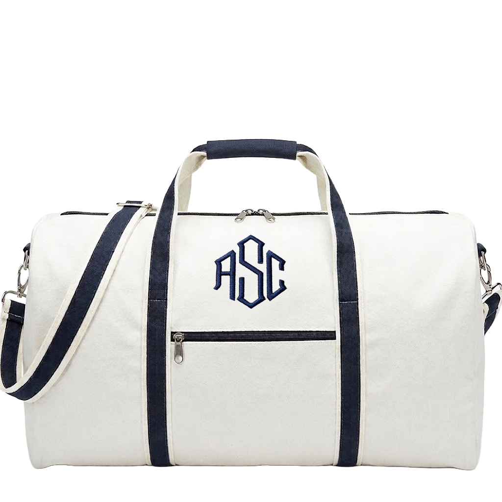 Classic Barrel Duffel Travel Tote Bag