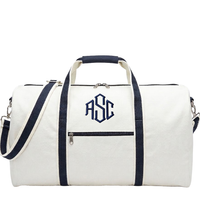 Classic Barrel Duffel Travel Tote Bag