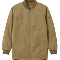Full Zip Bomber Jacket