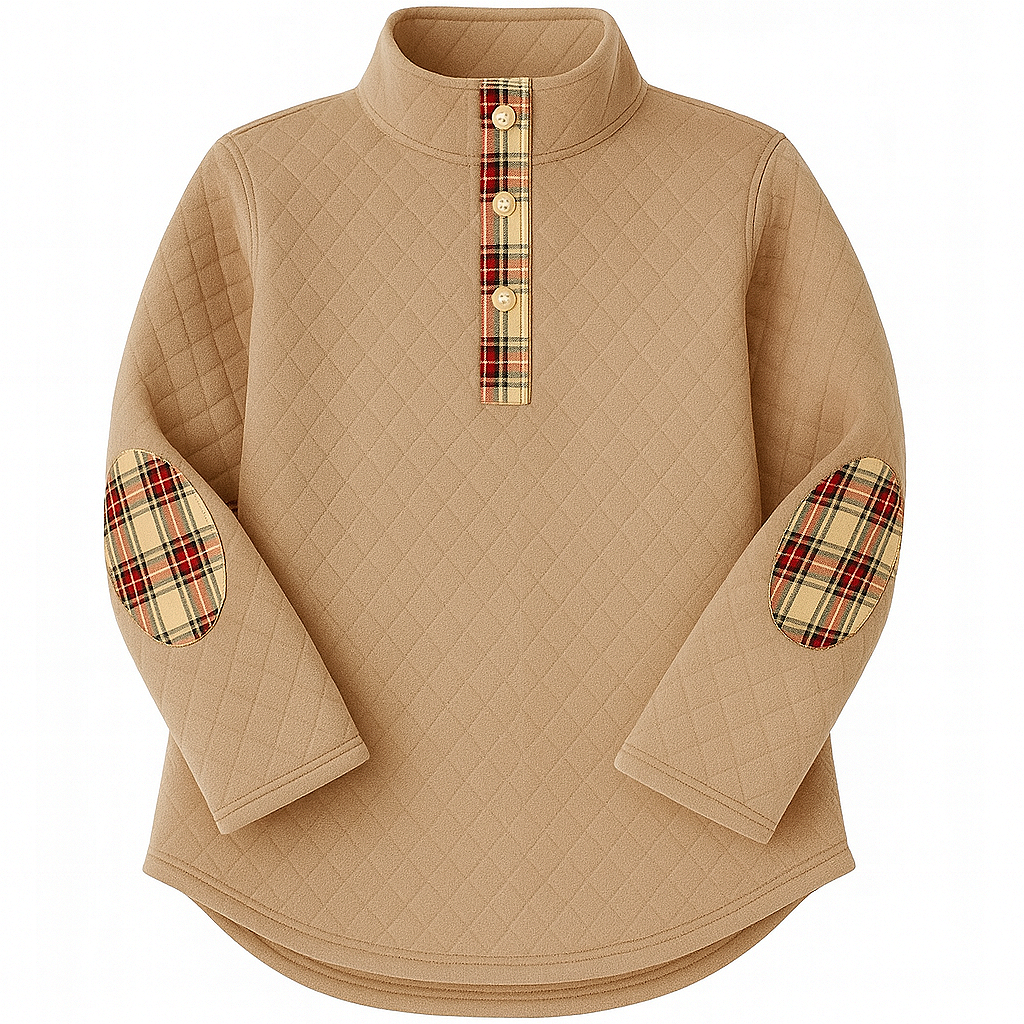 Quilted Sweatshirt