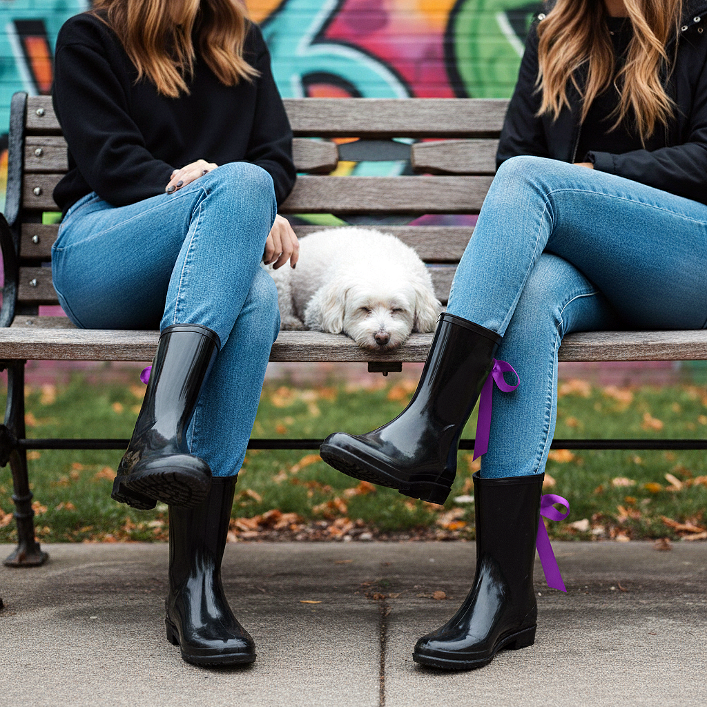 Ankle Rubber Rain Boots