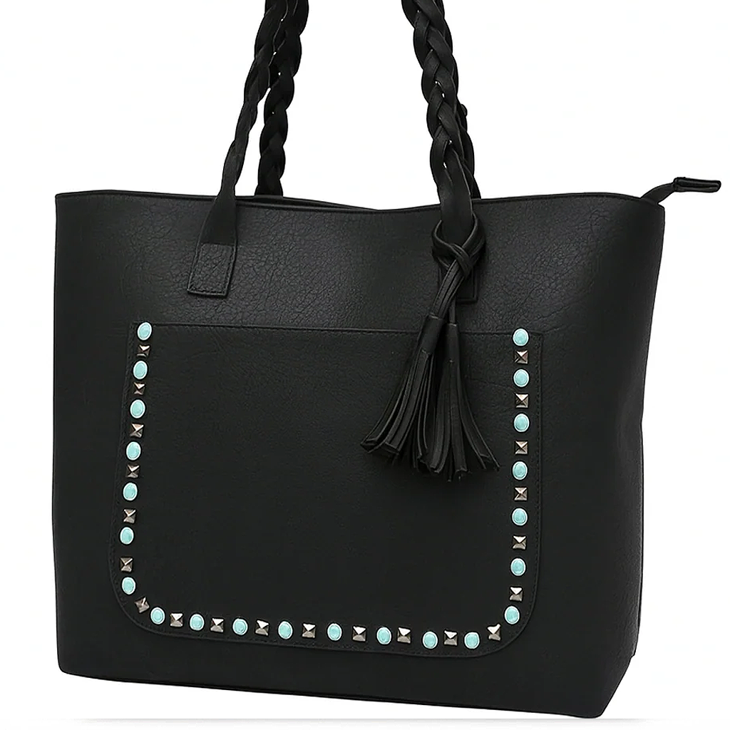 Black Shoulder Strap Purse